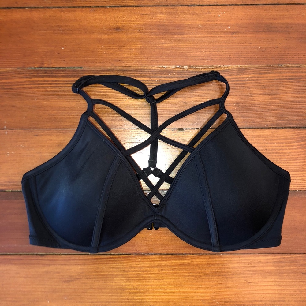 Victoria’s Secret PINK Black Bikini Top
